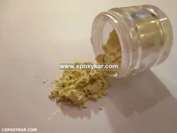 رنگ پودری شبتاب(درخشش سبز) - اپوکسی کار