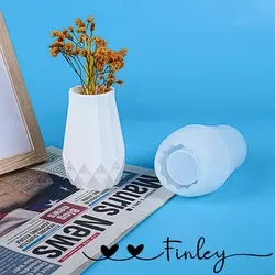 قالب سیلیکونی گلدان تراش دار کد 523 - اپوکسی کار