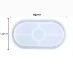 قالب سیلیکون سینی بیضی