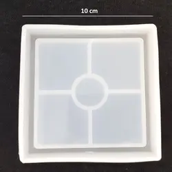 قالب سیلیکونی پیش دستی مربع 719 - اپوکسی کار