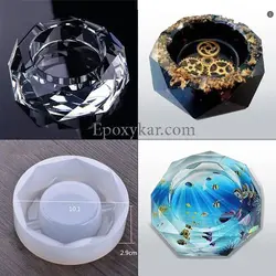 قالب سیلیکون زیرسیگاری کد 406 - اپوکسی کار