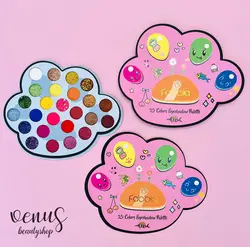 پالت سایه فانتزی رنگین کمانی 25 رنگ Fabbla