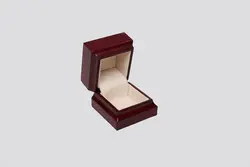 جعبه انگشتری چوبی سایز 3 - ست  مدل Aa3