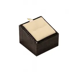جعبه دکمه سردست چرمی