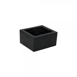 جعبه دکمه سردست مشکی