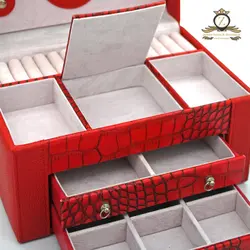 جعبه کلکسیون  جواهر و کیف آرایش  مدل T