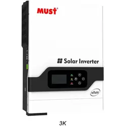 سانورتر 3KAV برند ماست مدل PV1800 با شارژر 60 آمپر MPPT
