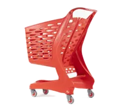 ترولی فروشگاهی 90 لیتری پلی کربنات