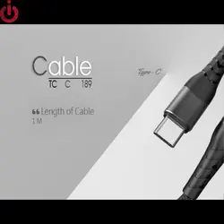 کابل تبدیل USB به USB-C تسکو مدل TCC189 طول 1 متر - ایلیا کامپیوتر