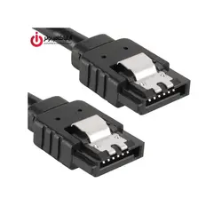 کابل دیتا هارد SATA3 قفل دار برند گیگابایت به طول 40 سانتی متر - ایلیا کامپیوتر