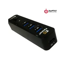 هاب USB3.0 چهار پورت فرانت مدل FN-U3H403S - ایلیا کامپیوتر