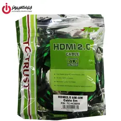 کابل HDMI نسخه 2.0 تراست مدل TC-HCB050 به طول 5 متر - ایلیا کامپیوتر