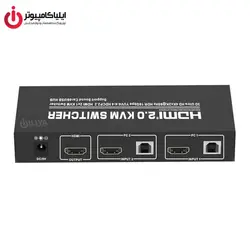 سوئیچ کی وی ام اتوماتیک دو پورت HDMI برند TC TRUSTمدل KSW-21U - ایلیا کامپیوتر