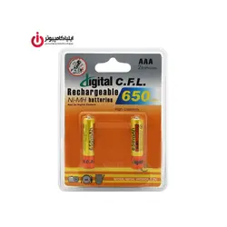 باتری نیمه قلمی Alkalain برند Digital C.F.L با ظرفیت 650mAh - ایلیا کامپیوتر