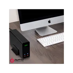 باکس هارددیسک 2.5 اینچی اتصال USB3.1 Type-C یونیتک مدل Y-3364 با قابلیت RAID - ایلیا کامپیوتر