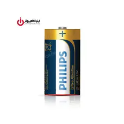 باتری متوسط سایز C تکنولوژی Alkaline برند فیلیپس مدل LR14E2B/97 سری Ultra بسته 2 عددی - ایلیا کامپیوتر