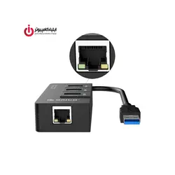 هاب USB3.0 سه پورت دو منظوره اوریکو مدل HR01-U3 - ایلیا کامپیوتر