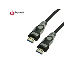کابل HDMI رزولوشن 4K نسخه 1.4 برند انزو پلاس 1+19 مدل HD-1002 به طول 3 متر - ایلیا کامپیوتر