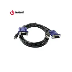 کابل دیتا سوئیچ USB2.0 کی وی ام به طول 1.5 متر - ایلیا کامپیوتر