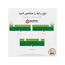کارت PCI-E افزایش M.2 NVME اوریکو مدل PDM2 - ایلیا کامپیوتر