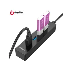 هاب USB3.0 چهار پورت اوریکو مدل W8PH4-U3 - ایلیا کامپیوتر