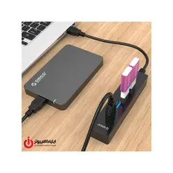 هاب USB3.0 چهار پورت اوریکو مدل W8PH4-U3 - ایلیا کامپیوتر