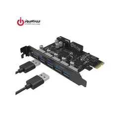 هاب USB3.0 پنج پورت PCI برند اوریکو مدل PVU3-502I - ایلیا کامپیوتر