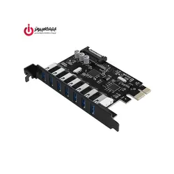 هاب USB3.0 هفت پورت PCI برند اوریکو مدل PVU3-7U-V1 - ایلیا کامپیوتر