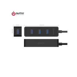 هاب USB 3.0 چهار پورت اوریکو مدل W5PH4-U3-V1-BK - ایلیا کامپیوتر