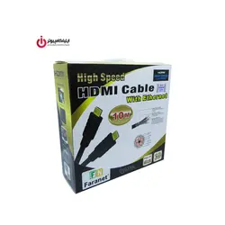کابل HDMI 4K فرانت مدل FN-HCB100 به طول 10 متر - ایلیا کامپیوتر
