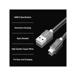 کابل میکرو USB و لایتنینگ 1.5 متری یونیتک مدل Y-C4023GD - ایلیا کامپیوتر