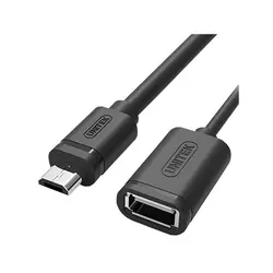 کابل OTG میکرو USB یونیتک مدل Y-C438GBK - ایلیا کامپیوتر