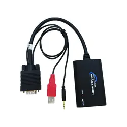 مبدل VGA به HDMI همراه با انتقال صدا فرانت مدل FN-VA2H - ایلیا کامپیوتر