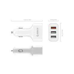 شارژر فندکی اوریکو مدل UCH-2U1Q - ایلیا کامپیوتر