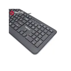 کیبورد USB هترون مدل HK207 - ایلیا کامپیوتر