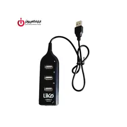 هاب USB 2.0 چهار پورت لیکو مدل MR-134 - ایلیا کامپیوتر