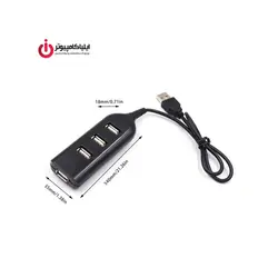 هاب USB 2.0 چهار پورت لیکو مدل MR-134 - ایلیا کامپیوتر