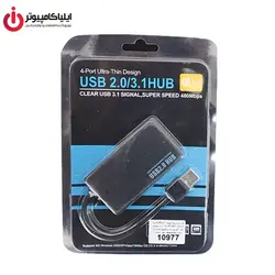 هاب USB 2.0 چهار پورت دی نت مدل RXD_102U2 - ایلیا کامپیوتر