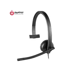 هدست تک گوش اپراتوری USB لاجیتک مدل H570E Mono - ایلیا کامپیوتر