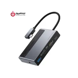 هاب USB 3 شش پورت بیسوس مدل CAHUB-DA0G - ایلیا کامپیوتر