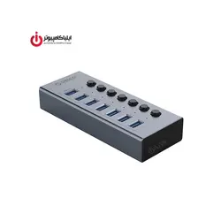 هاب USB3.0 هفت پورت اوریکو مدل BT2U3-7AB - ایلیا کامپیوتر