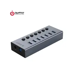 هاب USB3.0 هفت پورت اوریکو مدل BT2U3-7AB - ایلیا کامپیوتر