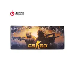 ماوس پد گیمینگ مدل CS GO WXX4 در ابعاد 30*70 - ایلیا کامپیوتر
