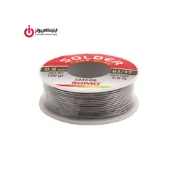 قرقره سیم لحیم 100 گرمی ضخامت 0.8 میلی‌متر سومو مدل SM608 - ایلیا کامپیوتر