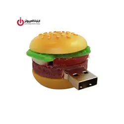 فلش مموری عروسکی کینگ فست مدل FA-10 طرح همبرگر ظرفیت 32 گیگابایت - ایلیا کامپیوتر