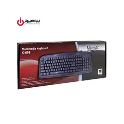 کیبورد USB مجستیک مدل K-698 - ایلیا کامپیوتر