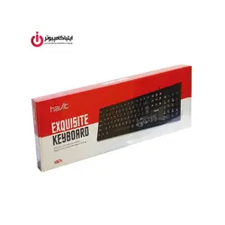 کیبورد USB هویت مدل HV-KB674 - ایلیا کامپیوتر