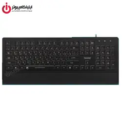 کیبورد USB بک لایت بیاند مدل BK-7200 - ایلیا کامپیوتر