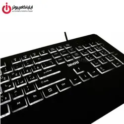 کیبورد USB بک لایت بیاند مدل BK-7200 - ایلیا کامپیوتر