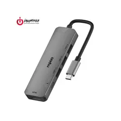 هاب USB3.0 و مبدل چند کاره Type-C رپو مدل XD100 - ایلیا کامپیوتر